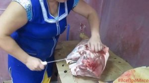 Разделка свинины. Разбираем свиной задок по частям