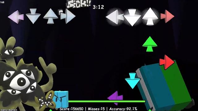 What the heck are those things??? | Friday Night Funkin Vs Dave and Bambi Golden Apple "Deformation смотреть онлайн