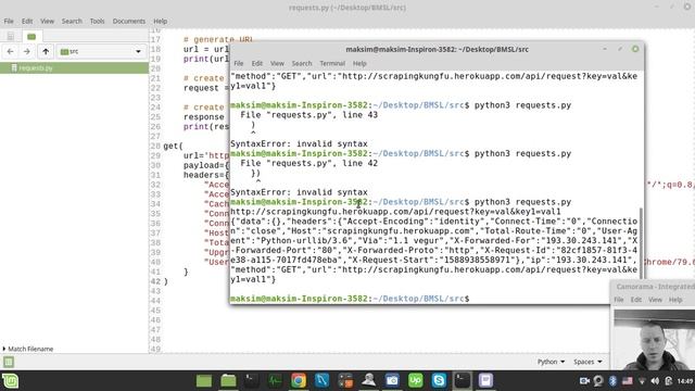 WEB SCRAPING in BARE PYTHON | HTTP requests with "urllib" смотреть онлайн