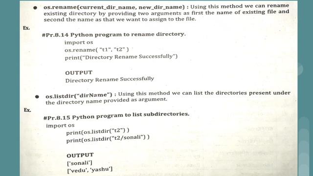 Directories in Python & Practical-6 смотреть онлайн