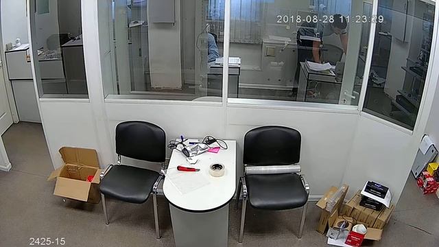 Видеокамера IP IVM-2425-15. 2MP, SC2235, HI3516EV100, 3.6мм. Офис, день! смотреть онлайн