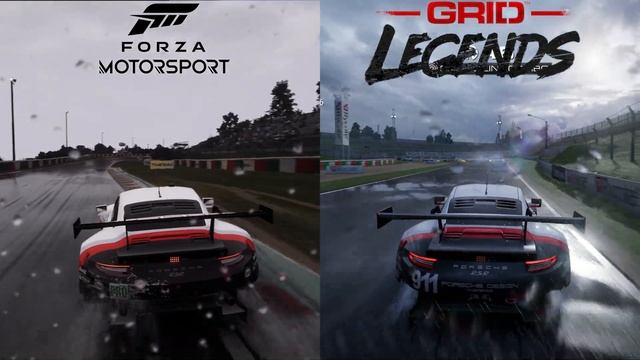 FORZA MOTORSPORT 8 VS GRID LEGENDS GRAPHICS COMPARSION PS5 VS XBOXseriesX 4K60FPS