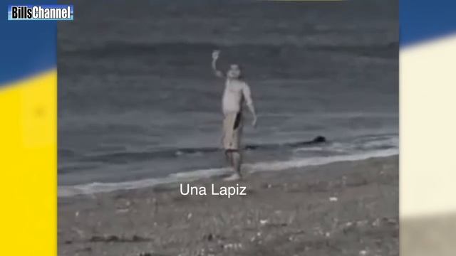 Real or Fake? KILLER WHALES eat man on beach video смотреть онлайн
