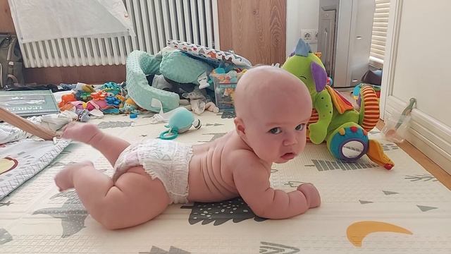 28.06.21 выкладываем Джеймса на животик ☺ Джей -настоящий герой ?? смотреть онлайн