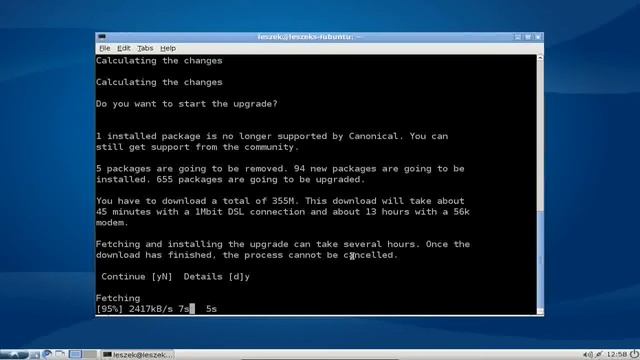 Lubuntu Screencast: Upgrade from 10.04 to 10.10 смотреть онлайн