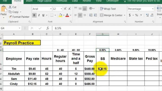 Payroll in Excel смотреть онлайн