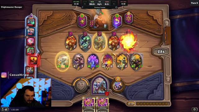 BAROV GOLD ADVANTAGE IS NUTS! - Hearthstone Battlegrounds смотреть онлайн