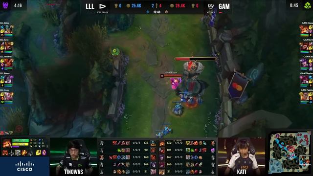 LLL vs GAM - Game 2 | Day 5 LoL Worlds 2023 Play-Ins | LOUD vs GAM Esports G2 Full смотреть онлайн