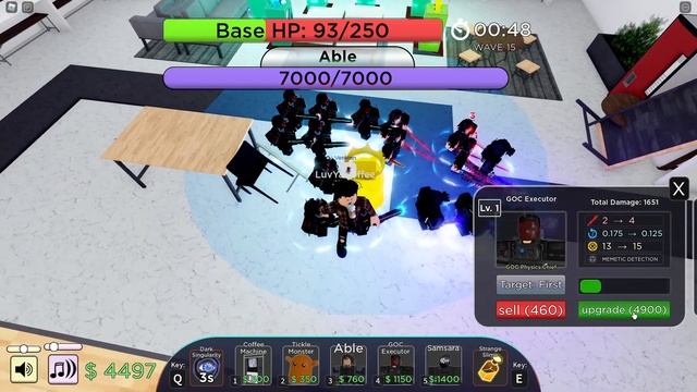 GADGETS UPDATE: Solo EXTREME XK class SCP Tower Defense Roblox смотреть онлайн