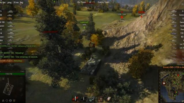 ^O^ World Of Tanks - T54E1 Medium Tank IX смотреть онлайн