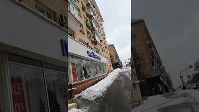 уборка снега с крыш в Москве смотреть онлайн