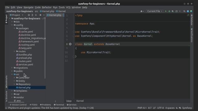 Symfony 6 - Configuration formats смотреть онлайн