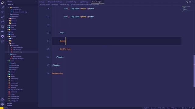 LARAVEL 9 FOR BEGINNERS PART 4 - CRUD 1 / 3 смотреть онлайн