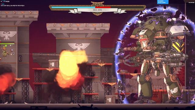 Warhammer 40,000: Shootas, blood & teef - Imperial Knight vs A shoota boy. смотреть онлайн