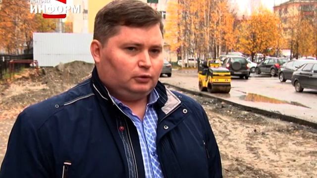 Подрядчик приступил к восстановлению дорожек во 2 мкр смотреть онлайн