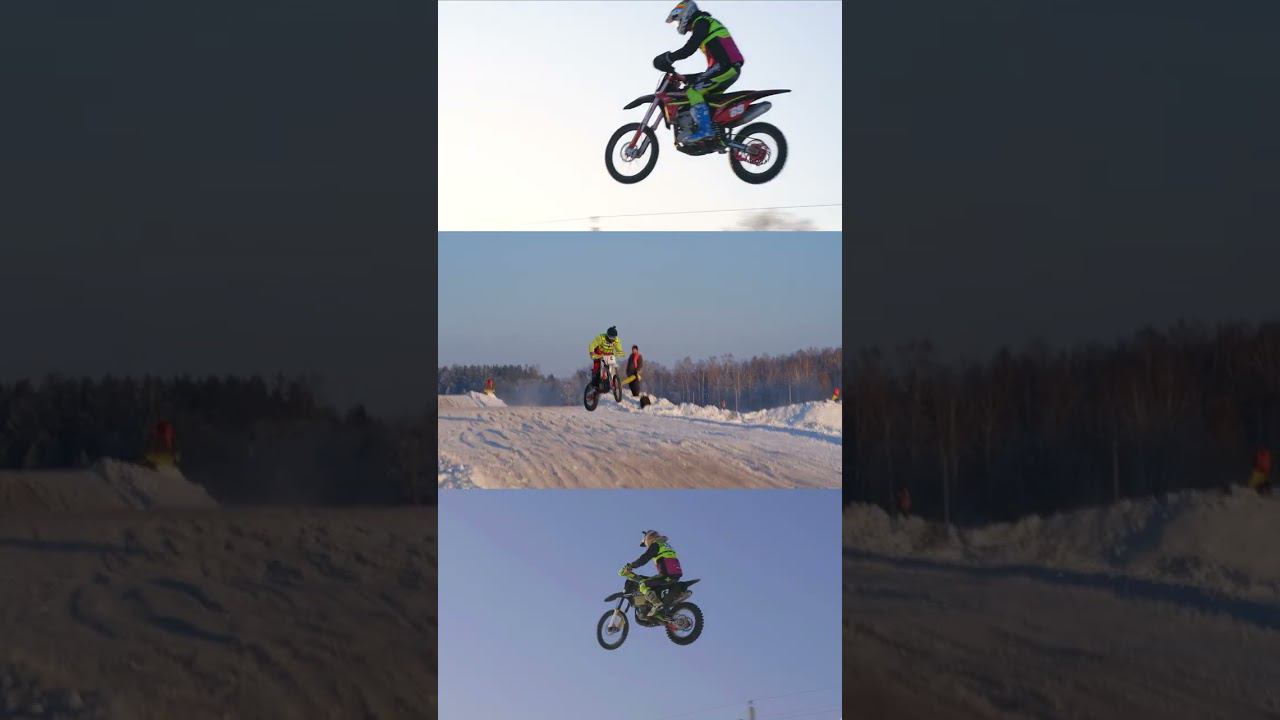 Зима нас не пугает! Утеплились, разогрелись и погнали! Крещенский мотокросс. #reels #bse #эндуро смотреть онлайн