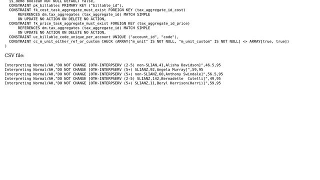 Databases: Importing CSV file - PostgreSQL 9.2 смотреть онлайн
