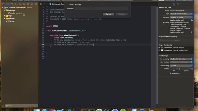 004 - CoderGirl iOS - Git Basics in XCode смотреть онлайн