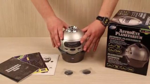 Видеообзор домашнего планетария AstroEye Planetarium 3809