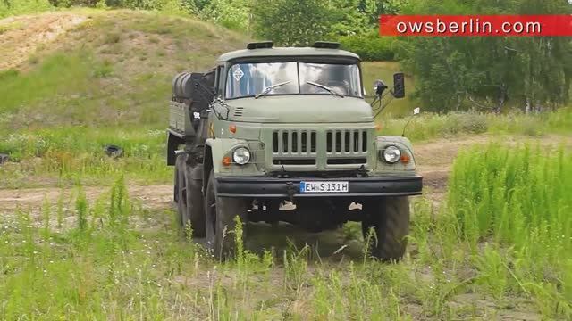 Покатушки на АРС-14 на базе ЗИЛ 131 смотреть онлайн