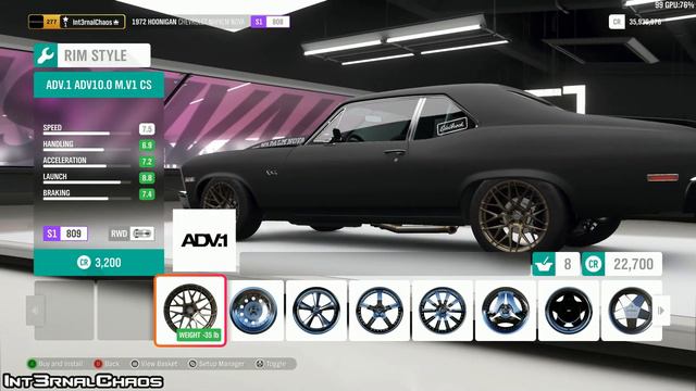 1972 Hoonigan Chevrolet Napalm Nova - Forza Horizon 4 - Customize and Drive смотреть онлайн