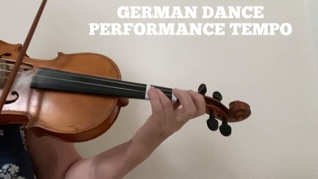 ABRSM grade1 violin German dance (J.Haydn) performance tempo смотреть онлайн