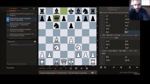 The Smith-Morra Gambit | Chess Openings in 15 Minutes смотреть онлайн