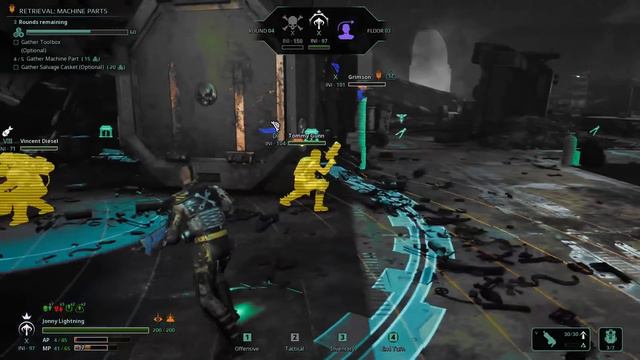 [Criken] Necromunda Underhive Wars : Greaser Gang vs Brutal Level AI смотреть онлайн
