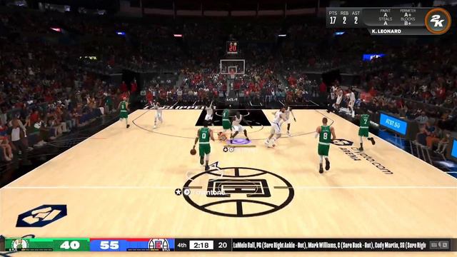 Kawhi Leonard And James Harden Are UNSTOPPABLE In 2K24 Play Now Online смотреть онлайн