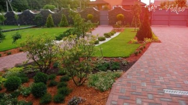 Примеры красивого ландшафтного дизайна / Examples of beautiful landscape design