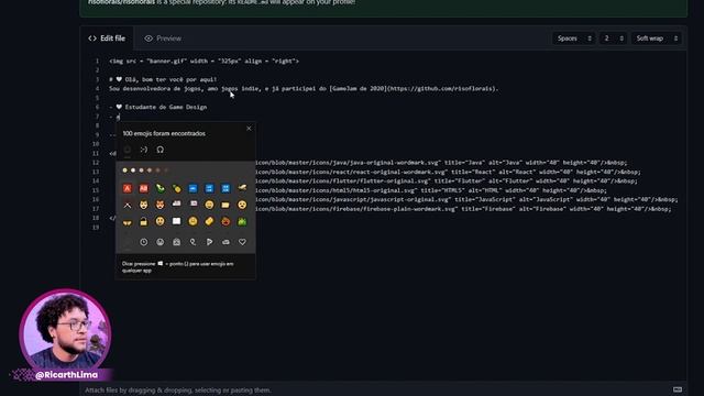 Como Criar uma Página de Perfil (Readme) Perfeita no GitHub смотреть онлайн