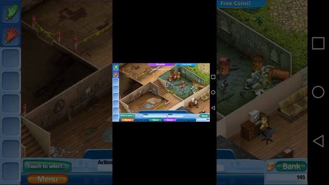 Игры на телефоне. Виртуальная семья. смотреть онлайн