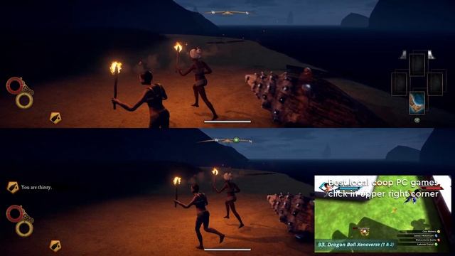 Outward PC - local coop (split-screen) gameplay смотреть онлайн