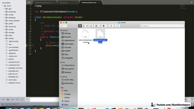 #6 Make Advance E-com Website in Laravel 6.0 | Database Seeding | Writing Seeders | Running Seeders смотреть онлайн