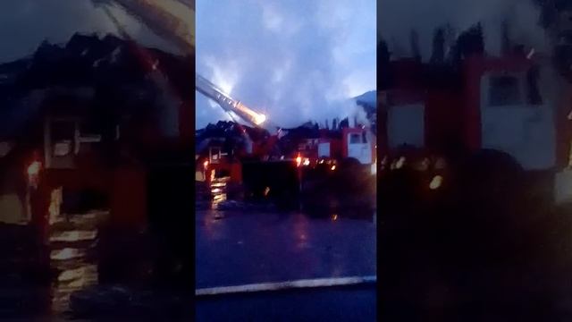 Пожар в Горно-Алтайске смотреть онлайн