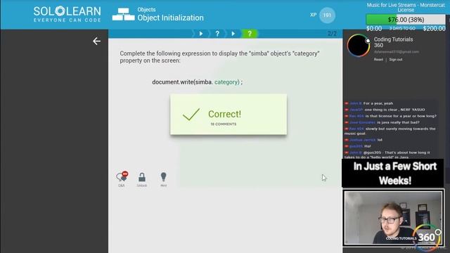 Learn JavaScript with SoloLearn: Objects смотреть онлайн