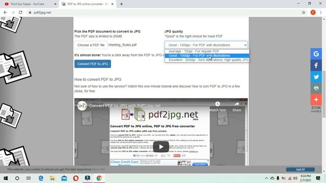 PDF फाइल लाई JPG मा Convert गर्ने सबैभन्दा सजिलो तरिका ।JPG to PDF Converter. Online File Converter смотреть онлайн
