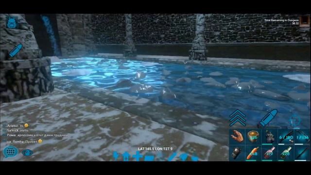 ARK Mobile, прохождение данжа The Diamond Tunnels смотреть онлайн