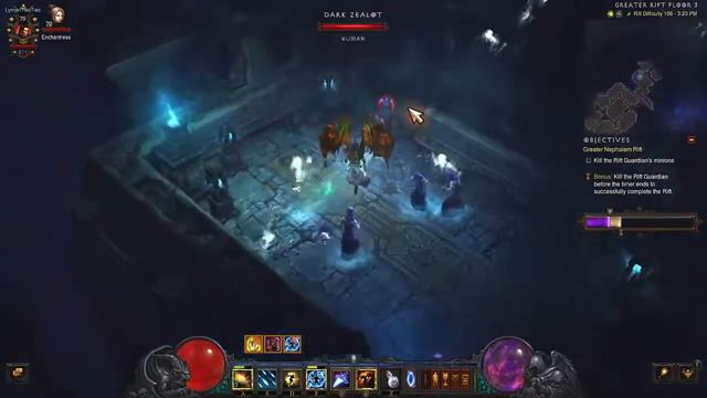 104 Hydra Arcane, Health Shield, GR106; Diablo 3, S22 смотреть онлайн