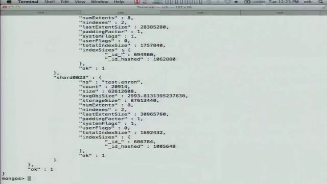 Demo of MongoDB Text Search and Hashed Shard Keys смотреть онлайн