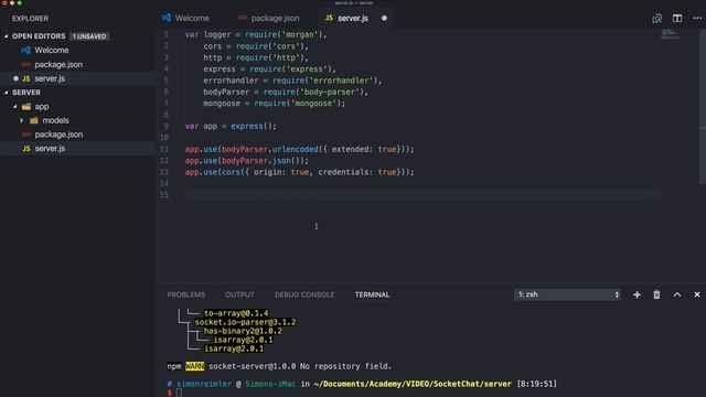 Ionic Realtime Apps using Socket.io part 2 смотреть онлайн