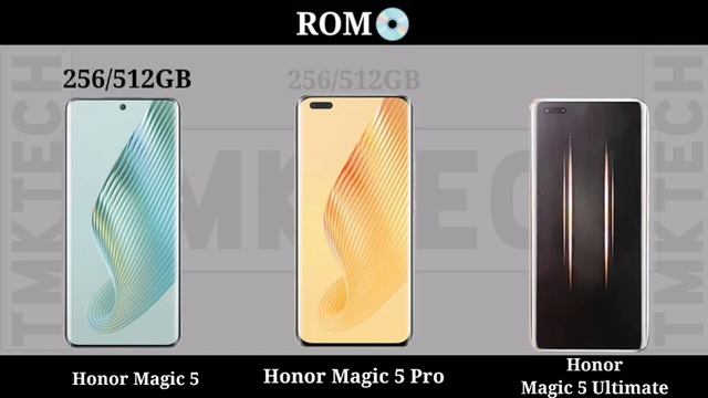 Honor Magic 5 vs Honor Magic 5 Pro vs Honor Magic 5 Ultimate смотреть онлайн