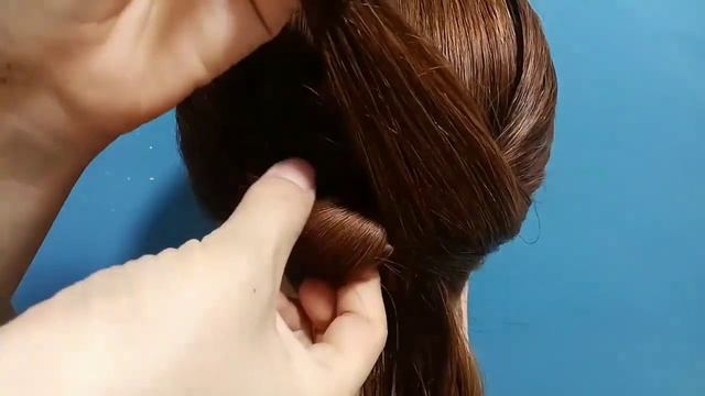 Quick and easy bun hairstyle for ladies | super easy hairstyle for ladies and girls смотреть онлайн