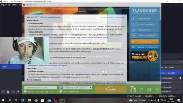 MINECRAFT - erro internal exception java.lang.illegalstateexception invalid characters in username смотреть онлайн