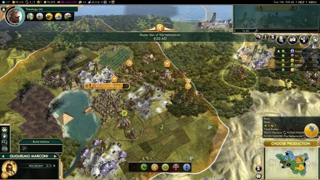 Civ 5 Multiplayer Challenge Part 5 - Butan Clan смотреть онлайн