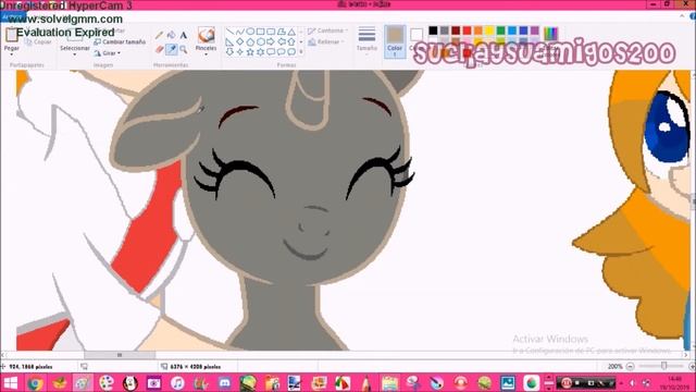 Speedpaint of Mona and her daughter смотреть онлайн