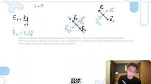 В вершинах квадрата закреплены положительные точечные заряды – так, как показано на рисунке - №2465
