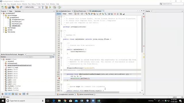 Netbeans JAVA Primitive Types смотреть онлайн