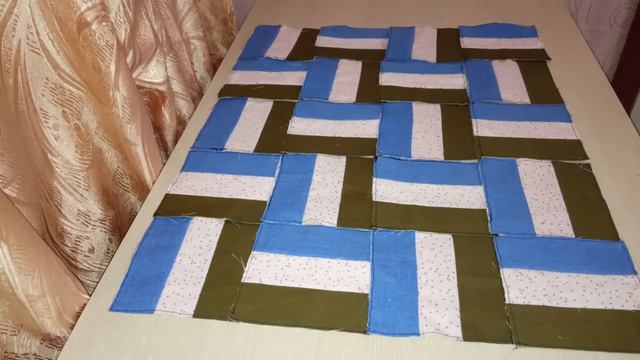 Коврик из лоскутков ткани смотреть онлайн