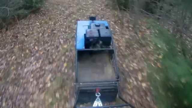 Мотобуксировщик летом. смотреть онлайн